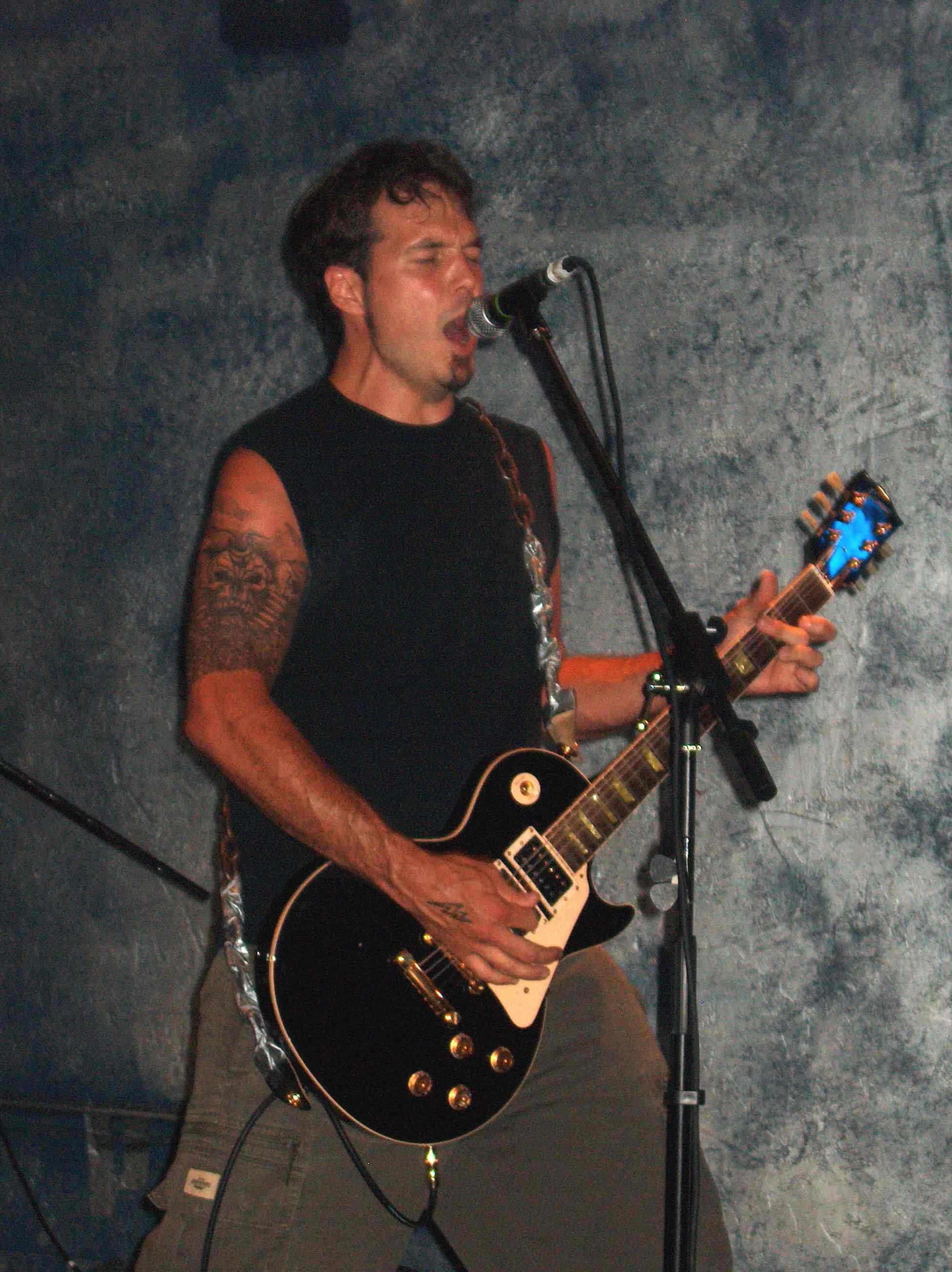 johnny layin' the smack down at ace's...